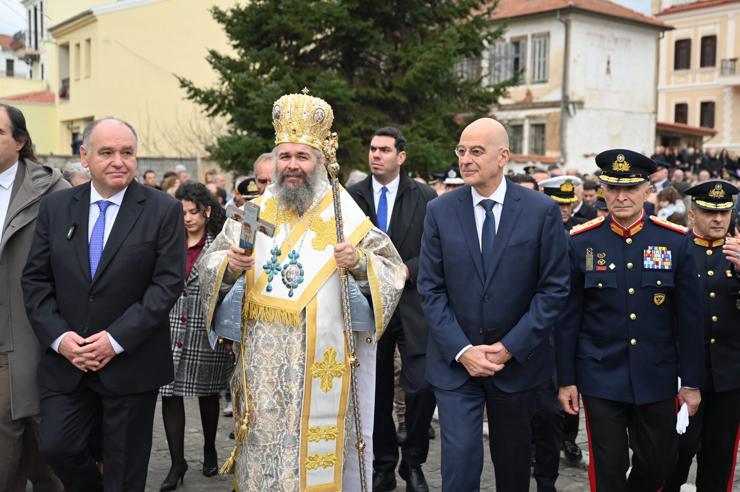 Παρουσία ΥΕΘΑ Νίκου Δένδια στον εορτασμό των Θεοφανείων στη Φλώρινα