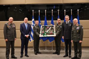 Παρουσία ΥΕΘΑ Ν. Δένδια στην τελετή απονομής βαθμού Ταξιάρχου ε.τ. στον Νικόλαο Κοσμάτο