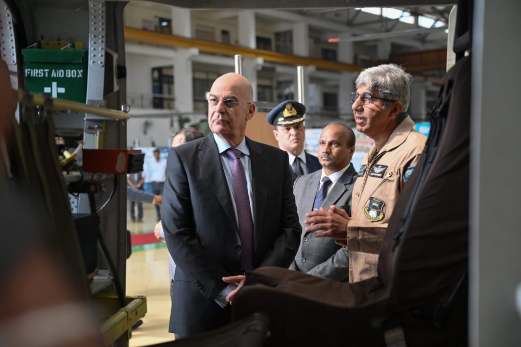 Συνάντηση ΥΕΘΑ Ν. Δένδια με τον ΥΠΑΜ της Ινδίας Ρ. Σινγκ και ολοκλήρωση της επίσκεψής του στο Νέο Δελχί