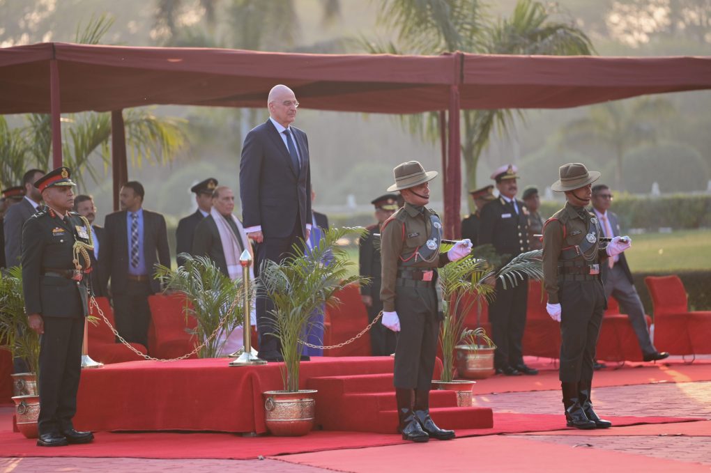 Συνάντηση ΥΕΘΑ Ν. Δένδια με τον ΥΠΑΜ της Ινδίας Ρ. Σινγκ και ολοκλήρωση της επίσκεψής του στο Νέο Δελχί