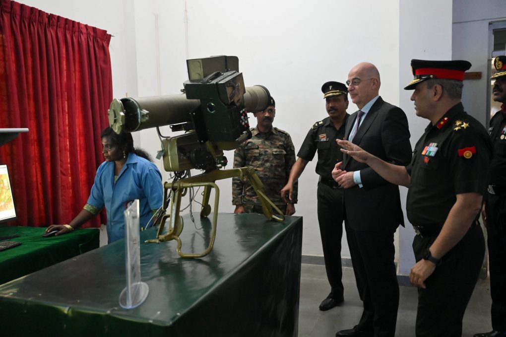 Συνάντηση ΥΕΘΑ Ν. Δένδια με τον ΥΠΑΜ της Ινδίας Ρ. Σινγκ και ολοκλήρωση της επίσκεψής του στο Νέο Δελχί