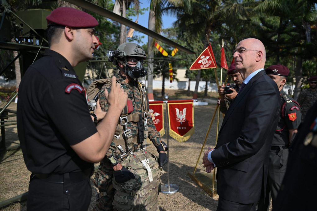 Συνάντηση ΥΕΘΑ Ν. Δένδια με τον ΥΠΑΜ της Ινδίας Ρ. Σινγκ και ολοκλήρωση της επίσκεψής του στο Νέο Δελχί