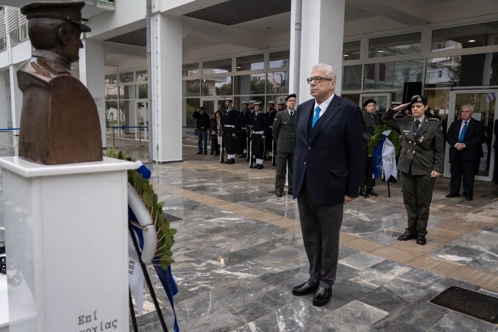 Παρουσία ΓΓ ΥΠΕΘΑ Αντώνιου Οικονόμου ως Εκπροσώπου του Προέδρου της Ελληνικής Κυβέρνησης στην Επιμνημόσυνη Δέηση προς Τιμήν του Πεσόντος Πλοίαρχου Έκτορα Γιαλοψού