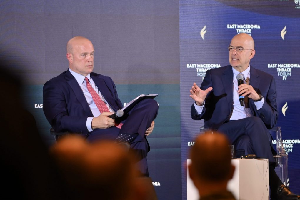 Συμμετοχή ΥΕΘΑ Ν. Δένδια στο 4ο “East Macedonia & Thrace Forum” και συνάντηση με τον Μόνιμο Αντιπρόσωπο των ΗΠΑ στο ΝΑΤΟ Πρέσβη Matthew G. Whitaker