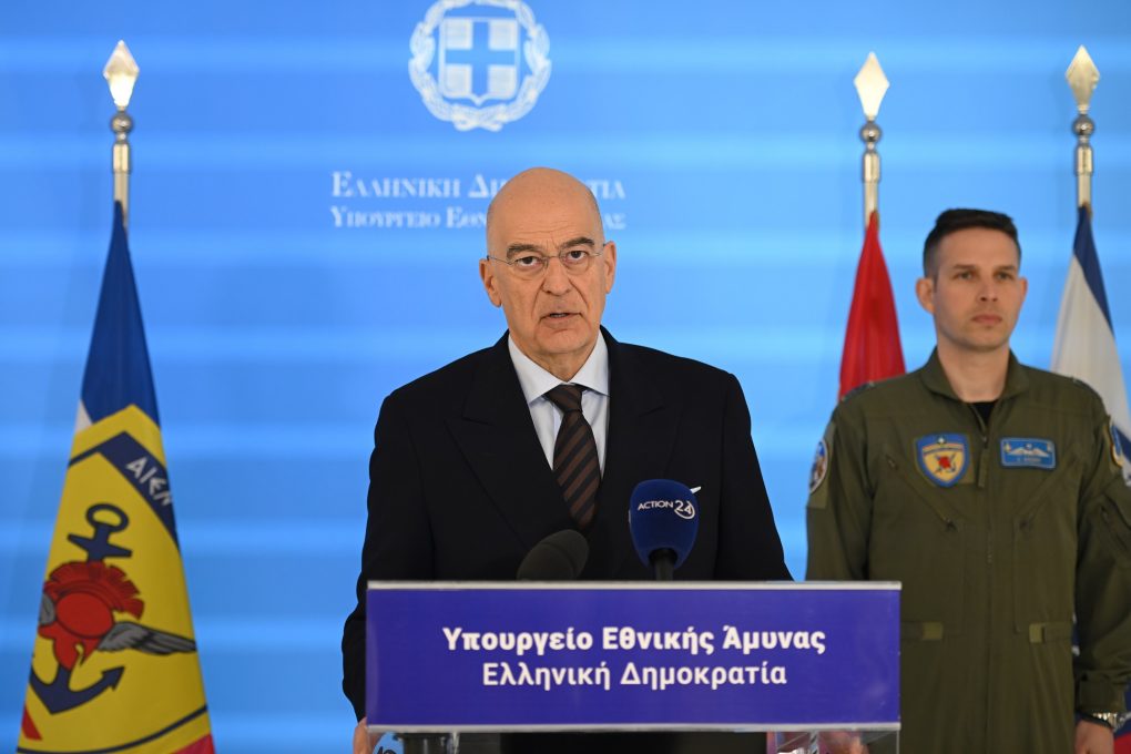 Δήλωση Υπουργού Εθνικής Άμυνας Νίκου Δένδια