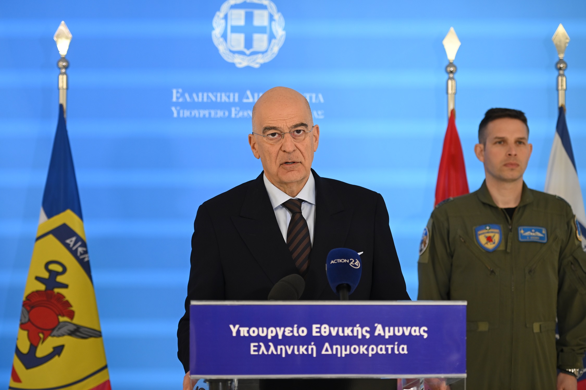 Δήλωση Υπουργού Εθνικής Άμυνας Νίκου Δένδια