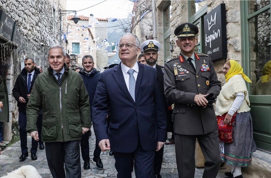 Ο ΥΦΕΘΑ Θανάσης Δαβάκης στις επετειακές εκδηλώσεις για την έναρξη της Ελληνικής Επανάστασης στην Αρεόπολη