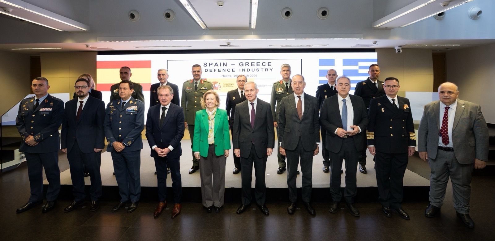 Συνάντηση ΥΦΕΘΑ Θανάση Δαβάκη με την Υφυπουργό Άμυνας της Ισπανίας Amparo Valcarce