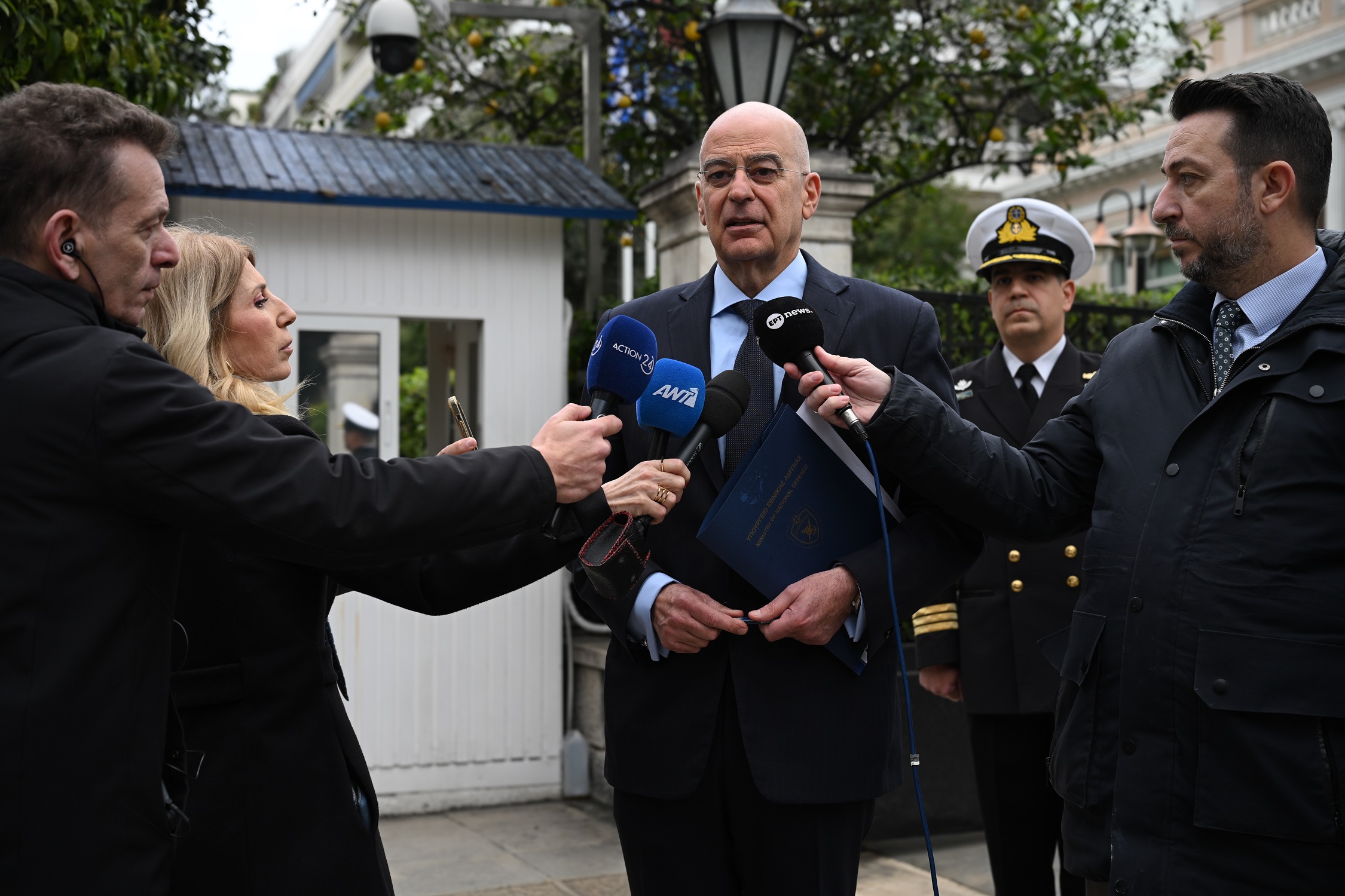 Δήλωση του Υπουργού Εθνικής Άμυνας Ν. Δένδια μετά τη συνεδρίαση του ΚΥΣΕΑ