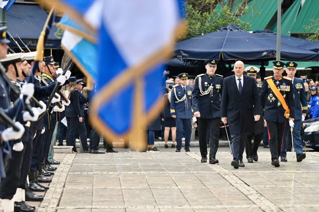 Παρουσία ΥΕΘΑ Νίκου Δένδια στην Παρέλαση και στη Δοξολογία για την Εθνική Επέτειο της 25ης Μαρτίου, στην Αθήνα
