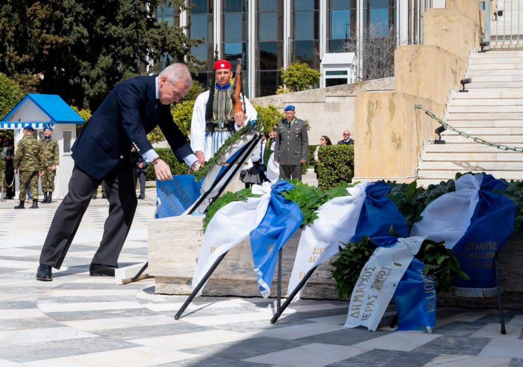 Ο ΥΦΕΘΑ Θανάσης Δαβάκης στον εορτασμό της επετείου του Εθνικοαπελευθερωτικού Αγώνα της Ε.Ο.Κ.Α 1955-1959