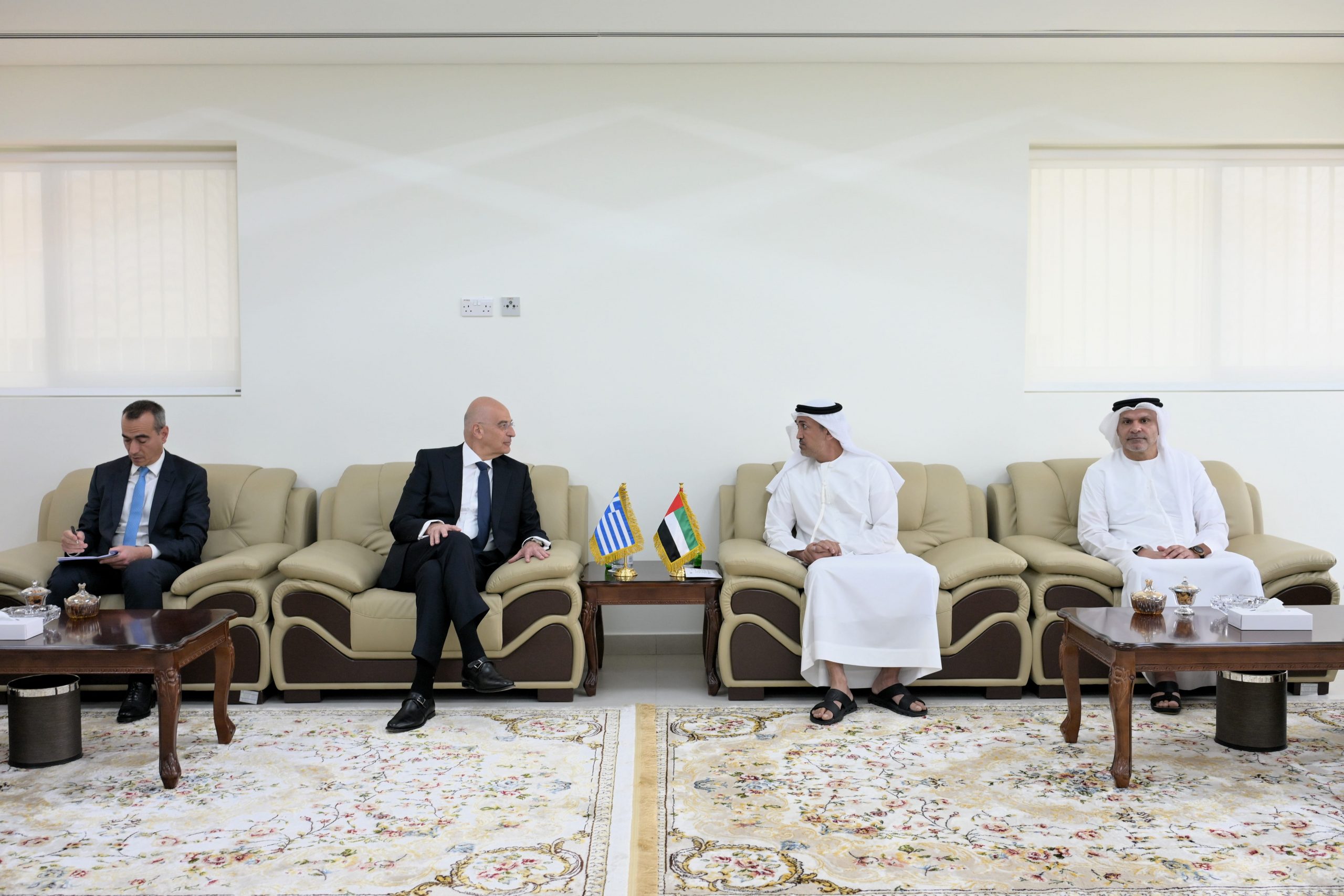 Επίσκεψη Υπουργού Εθνικής Άμυνας Νίκου Δένδια στα Ηνωμένα Αραβικά Εμιράτα