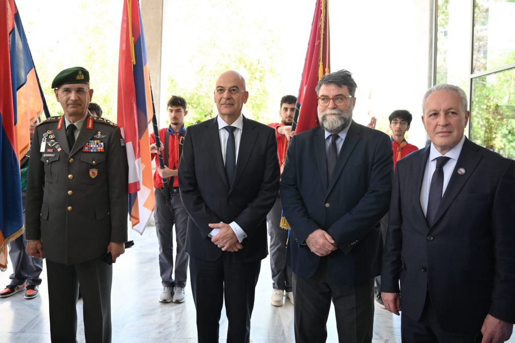 Παρουσία ΥΕΘΑ Νίκου Δένδια στην εκδήλωση για την Ημέρα Μνήμης της Γενοκτονίας των Αρμενίων