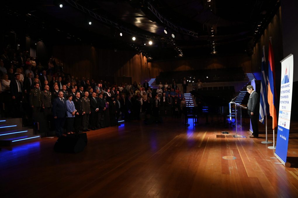 Παρουσία ΥΕΘΑ Νίκου Δένδια στην εκδήλωση για την Ημέρα Μνήμης της Γενοκτονίας των Αρμενίων