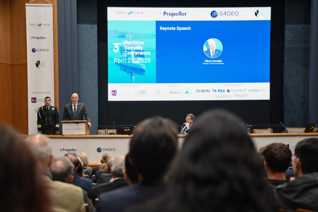 Παρουσία Υπουργού Εθνικής Άμυνας Ν. Δένδια στο 3ο Διεθνές Συνέδριο Θαλάσσιας Ασφάλειας