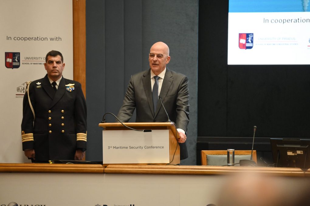 Παρουσία Υπουργού Εθνικής Άμυνας Ν. Δένδια στο 3ο Διεθνές Συνέδριο Θαλάσσιας Ασφάλειας