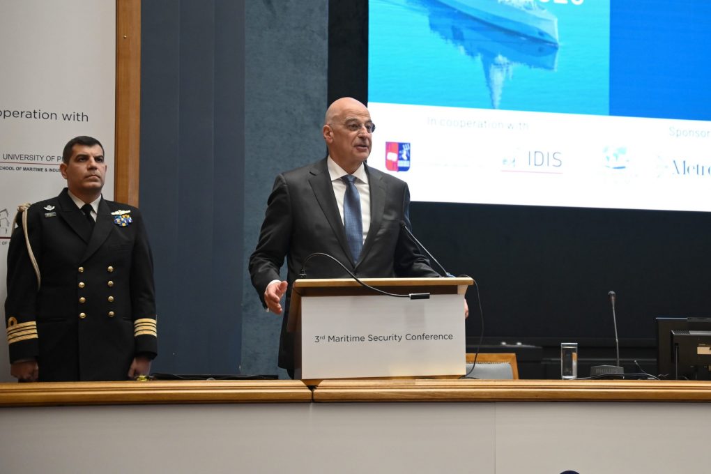 Παρουσία Υπουργού Εθνικής Άμυνας Ν. Δένδια στο 3ο Διεθνές Συνέδριο Θαλάσσιας Ασφάλειας