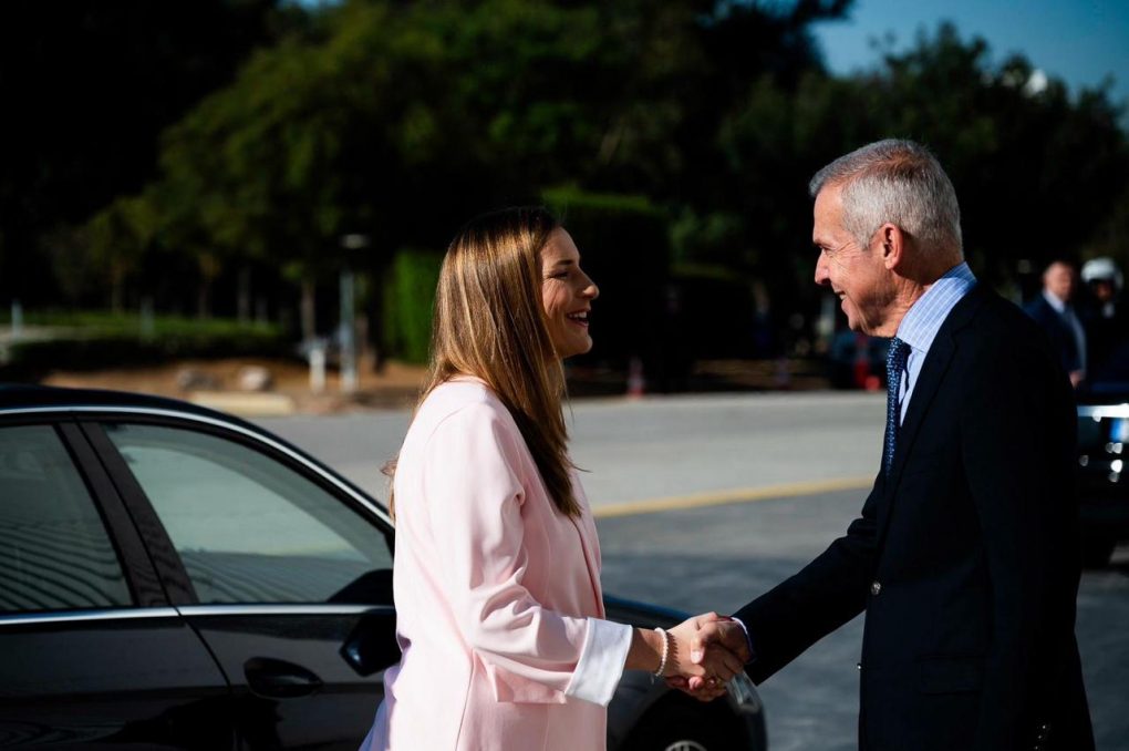 Συνάντηση ΥΦΕΘΑ Θανάση Δαβάκη με την Υφυπουργό παρά τω Πρωθυπουργώ της Πολωνίας και Εκπρόσωπο της Κυβέρνησης για το SAFE Magdalena Sobkowiak - Czarnecka