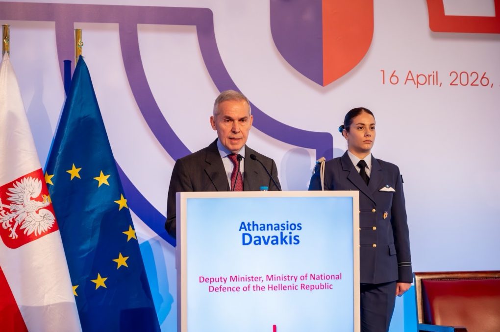 Συνάντηση ΥΦΕΘΑ Θανάση Δαβάκη με τον Υφυπουργό Εθνικής Άμυνας της Πολωνίας Pawel Zalewski
