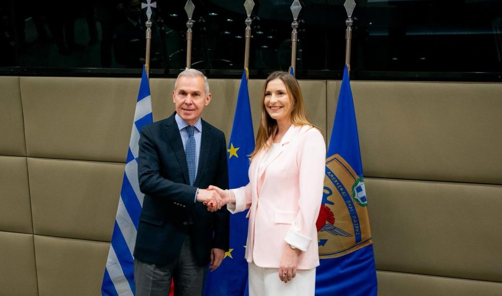 Συνάντηση ΥΦΕΘΑ Θανάση Δαβάκη με την Υφυπουργό παρά τω Πρωθυπουργό της Πολωνίας και Εκπρόσωπο της Κυβέρνησης για το SAFE Magdalena Sobkowiak - Czarnecka