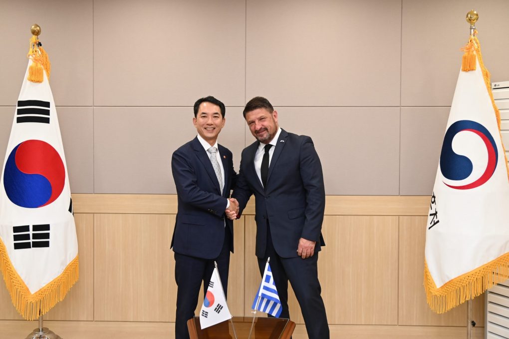 DepMin Nikolaos Hardalias meets with the Minister of Patriots and ...