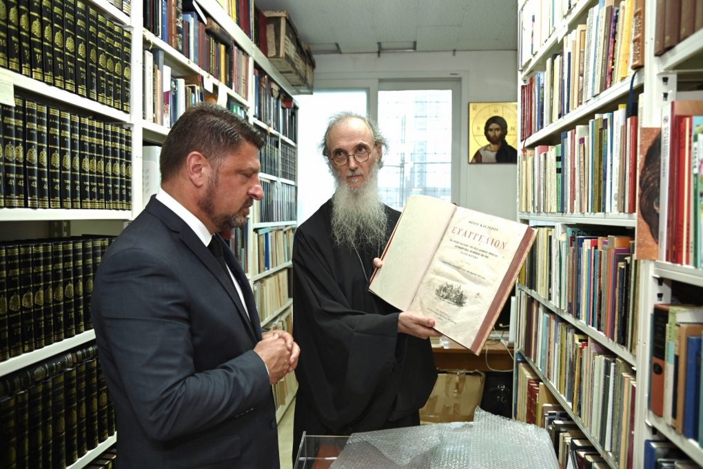 DepMin Nikolaos Hardalias meets with the Minister of Patriots and ...