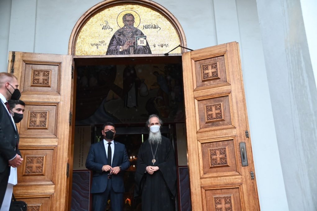 DepMin Nikolaos Hardalias meets with the Minister of Patriots and ...