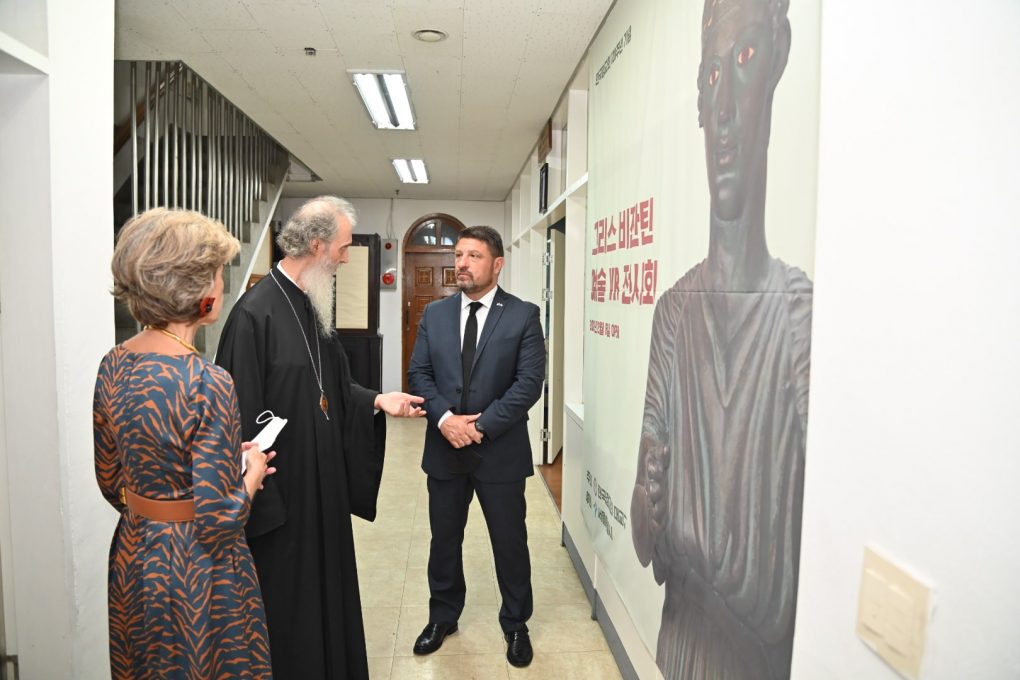 DepMin Nikolaos Hardalias meets with the Minister of Patriots and ...