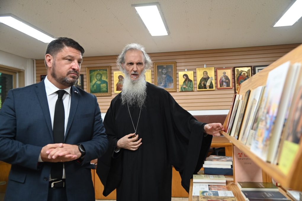 DepMin Nikolaos Hardalias meets with the Minister of Patriots and ...