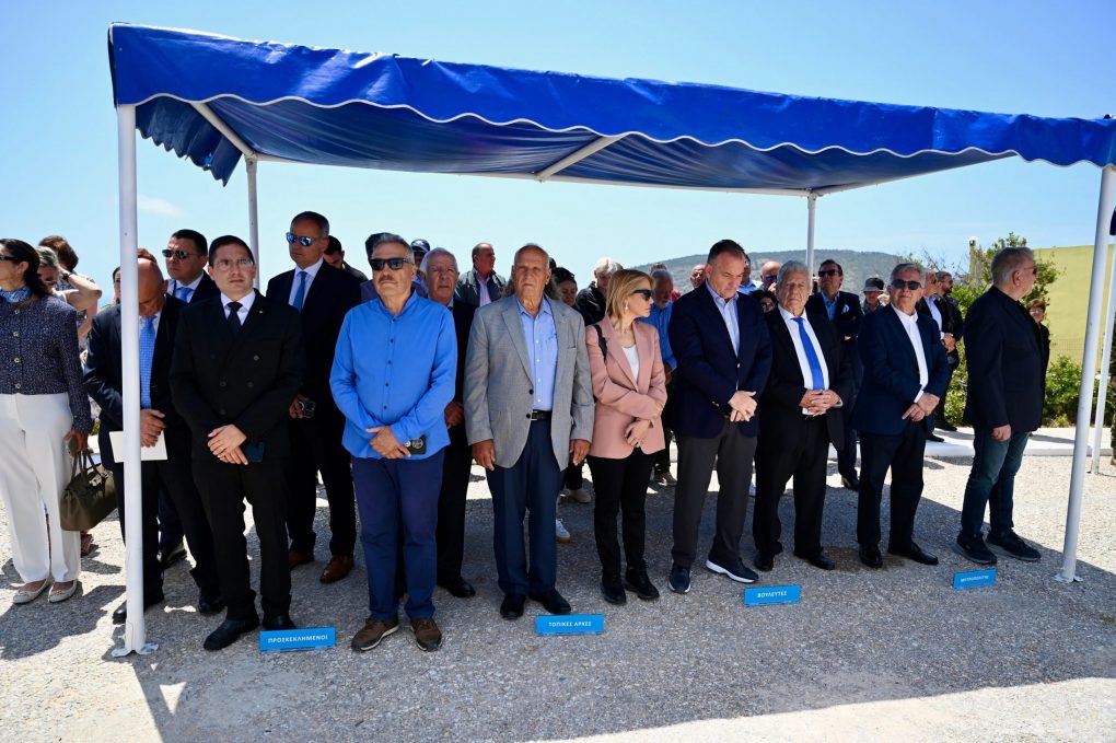 Παρουσία ΥΕΘΑ Ν. Δένδια στα εγκαίνια νέων Στρατιωτικών Οικημάτων στο Αγαθονήσι