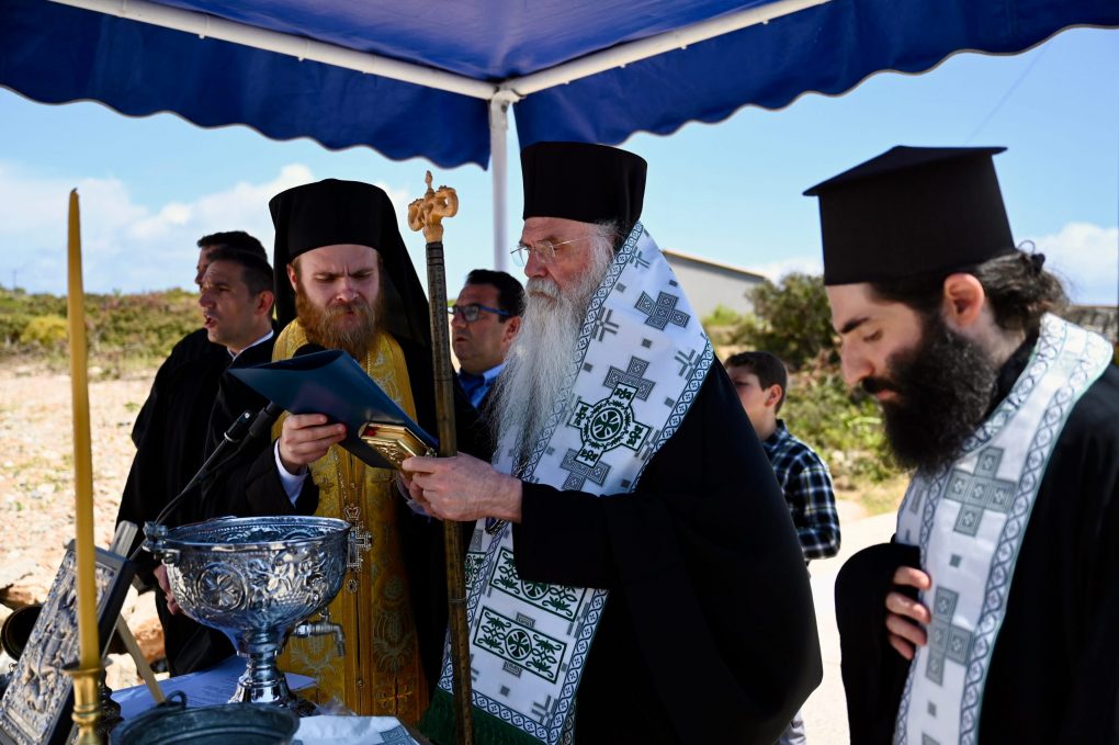 Παρουσία ΥΕΘΑ Ν. Δένδια στα εγκαίνια νέων Στρατιωτικών Οικημάτων στο Αγαθονήσι