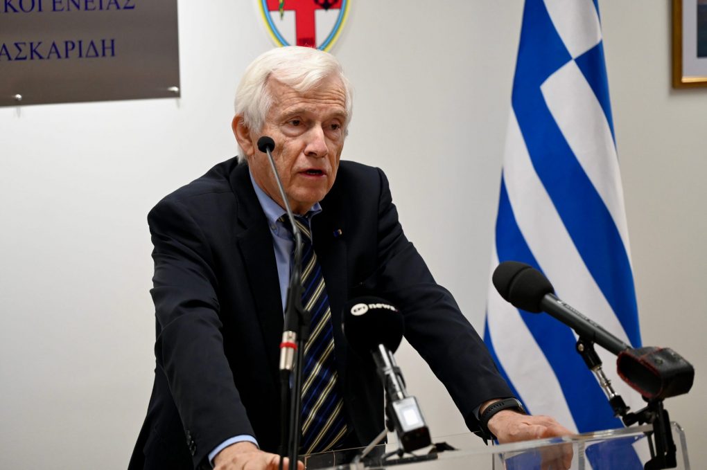 Παρουσία ΥΕΘΑ Νίκου Δένδια στα εγκαίνια της ανακαινισμένης Πτέρυγας Βραχείας Νοσηλείας του 4ου ορόφου του ΝΝΑ