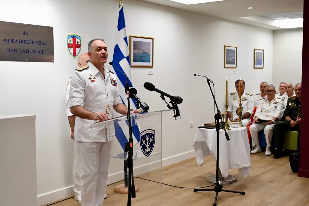 Παρουσία ΥΕΘΑ Νίκου Δένδια στα εγκαίνια της ανακαινισμένης Πτέρυγας Βραχείας Νοσηλείας του 4ου ορόφου του ΝΝΑ