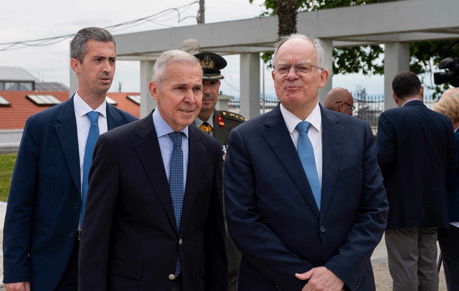 Συνοδεία του ΥΦΕΘΑ Θανάση Δαβάκη η επίσκεψη του Προέδρου της Δημοκρατίας Κωνσταντίνου Τασούλα στον Έβρο