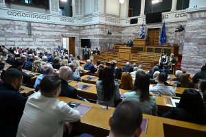 Παρουσία ΥΕΘΑ Νίκου Δένδια ως κεντρικός ομιλητής στην εκδήλωση μνήμης για τη Γενοκτονία των Ελλήνων του Πόντου, στη Βουλή