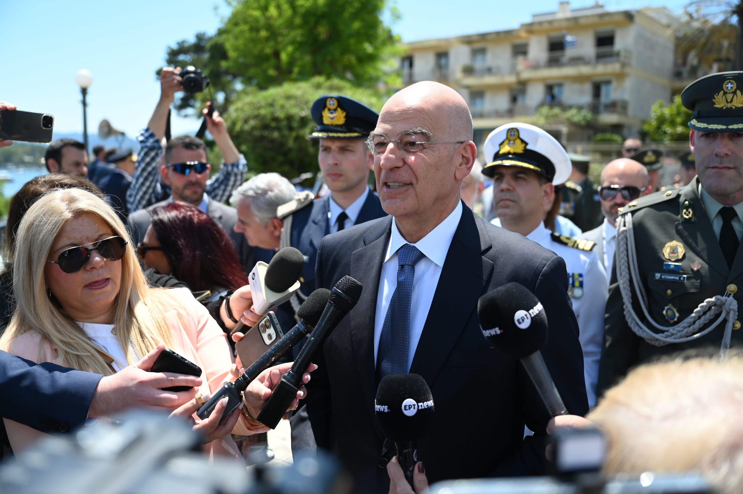 Παρουσία ΥΕΘΑ Νίκου Δένδια στις εκδηλώσεις για την 162η επέτειο της Ένωσης των Επτανήσων με την Ελλάδα στην Κέρκυρα