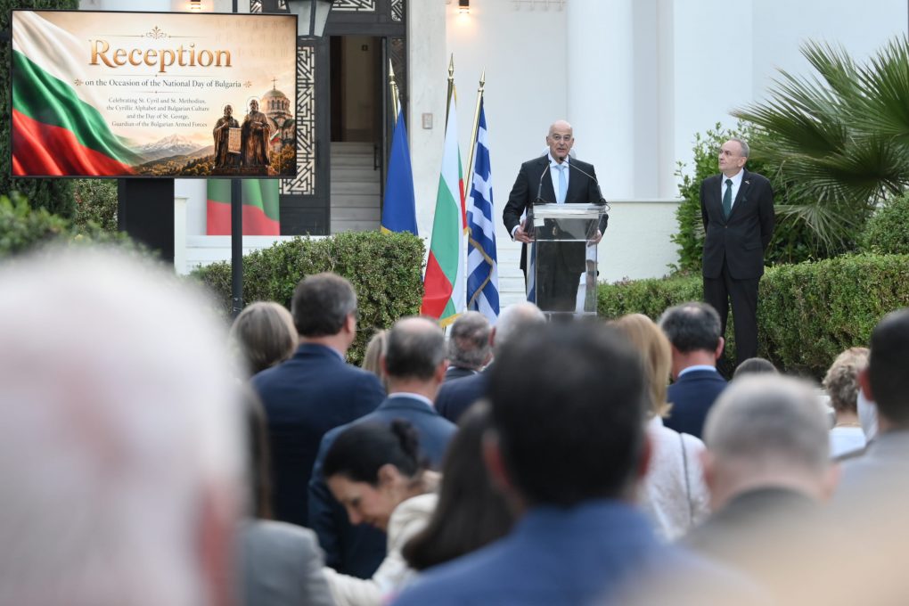 Χαιρετισμός Υπουργού Εθνικής Άμυνας Νίκου Δένδια στην εκδήλωση της Πρεσβείας της Βουλγαρίας στην Αθήνα