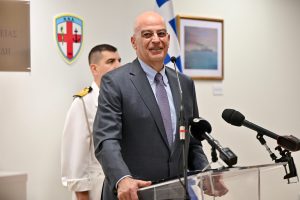 Παρουσία ΥΕΘΑ Νίκου Δένδια στα εγκαίνια της ανακαινισμένης Πτέρυγας Βραχείας Νοσηλείας του 4ου ορόφου του ΝΝΑ