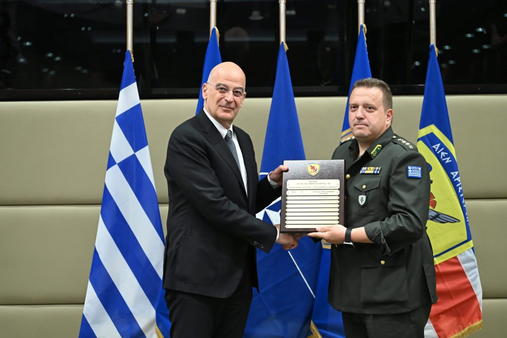Παρουσία ΥΕΘΑ Νίκου Δένδια στην τελετή Βράβευσης Μονάδας των Ενόπλων Δυνάμεων ως «Φίλου του Περιβάλλοντος»
