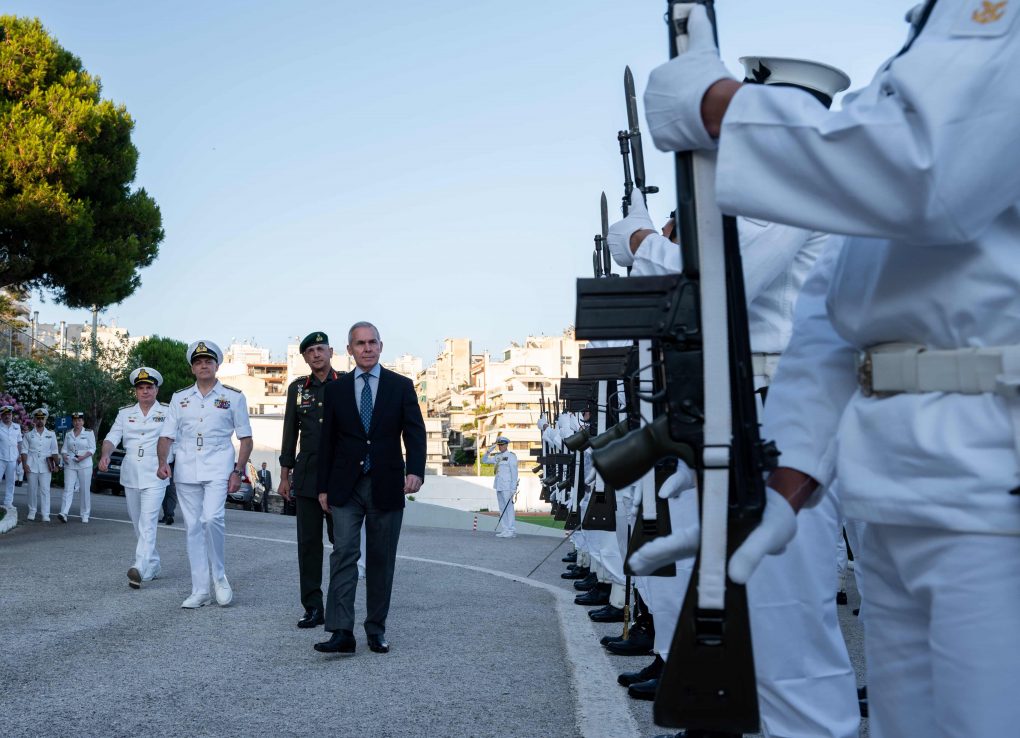 Ο ΥΦΕΘΑ Θανάσης Δαβάκης στην Εκδήλωση της 53ης Επετείου του Κινήματος του Ναυτικού τον Μάιο 1973