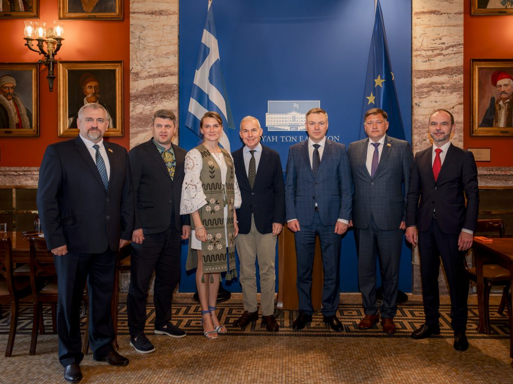 Συνάντηση ΥΦΕΘΑ Θανάση Δαβάκη με μέλη της Επιτροπής Άμυνας και Εξωτερικών Υποθέσεων του Ουκρανικού Κοινοβουλίου