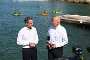 Παρουσία ΥΕΘΑ Ν. Δένδια στην ενημέρωση του Πρωθυπουργού Κ. Μητσοτάκη για το Εκπαιδευτικό Πρόγραμμα του MIT στη Σχολή Ναυτικών Δοκίμων