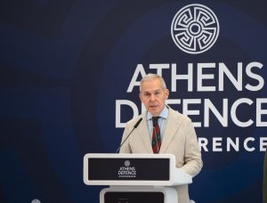Κεντρική ομιλία ΥΦΕΘΑ Θανάση Δαβάκη στο Athens Defence Conference, στην Αθήνα