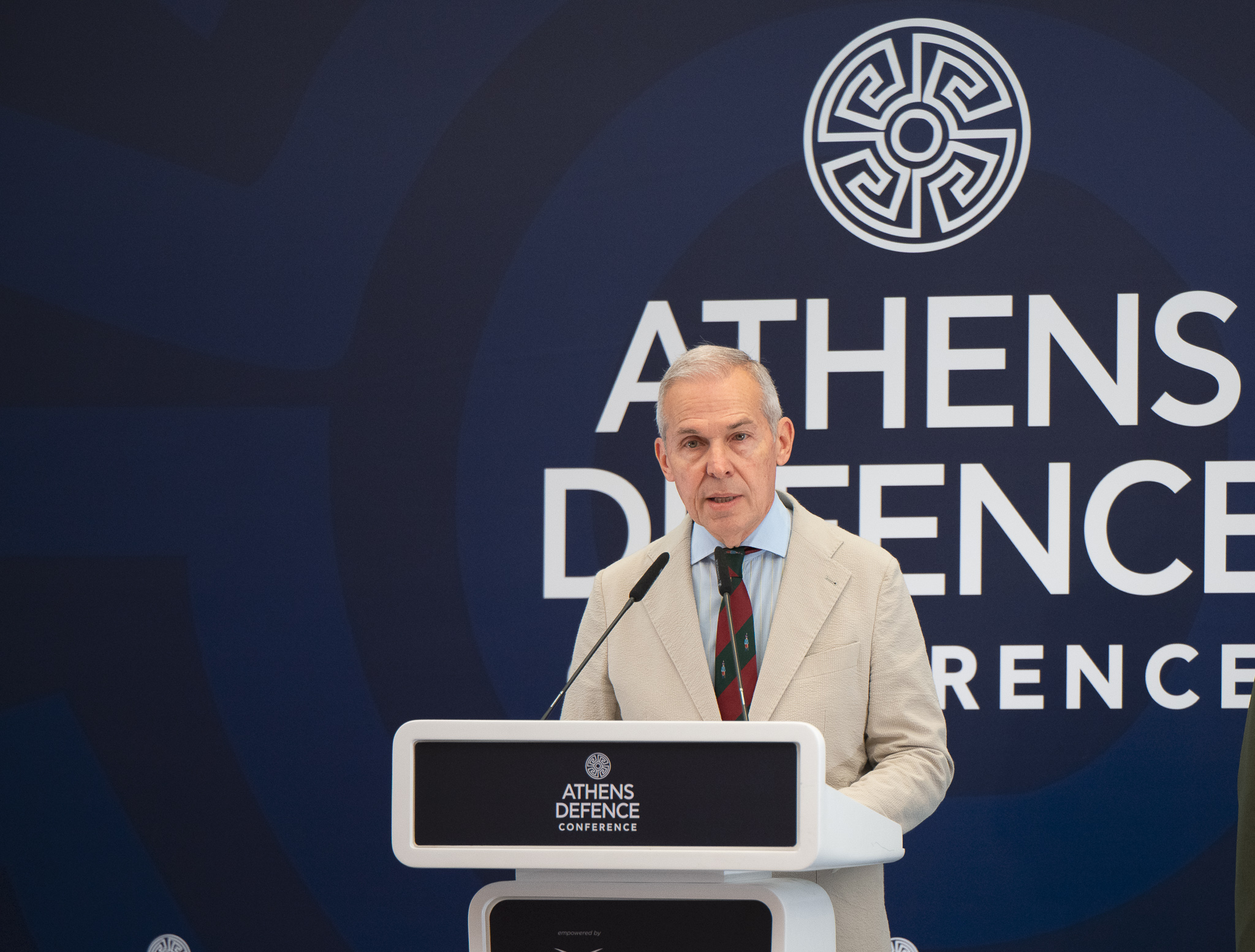 Κεντρική ομιλία ΥΦΕΘΑ Θανάση Δαβάκη στο Athens Defence Conference, στην Αθήνα
