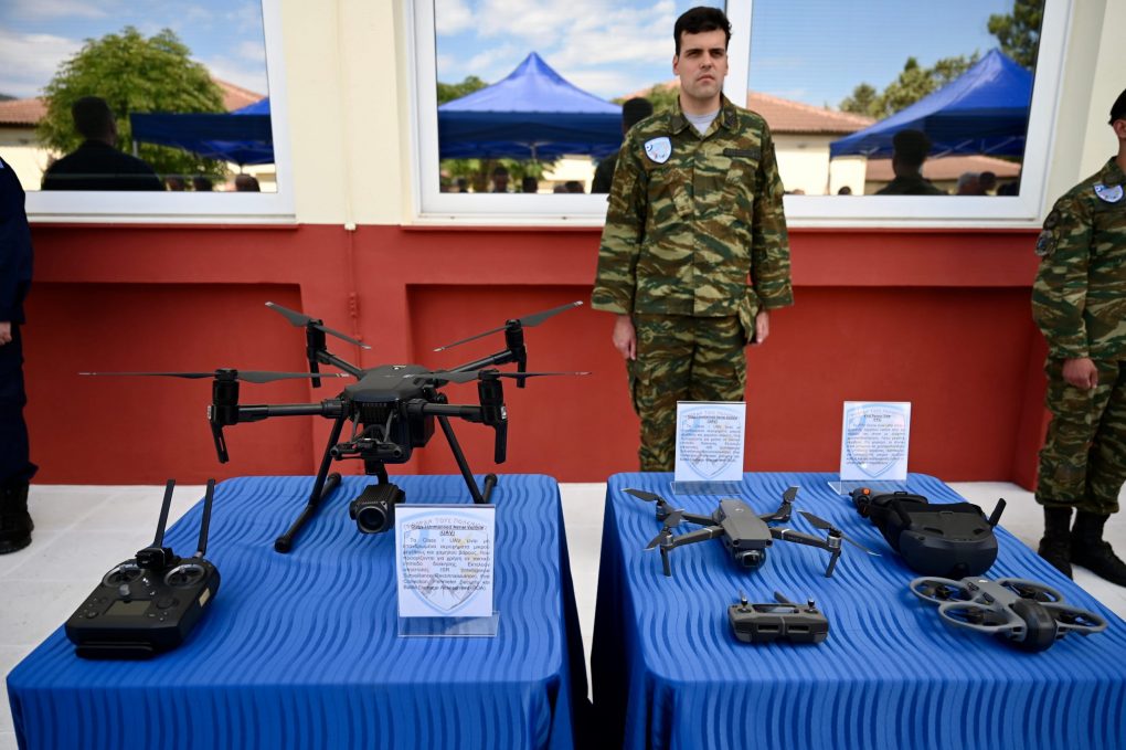 Παρουσία ΥΕΘΑ Ν. Δένδια στα εγκαίνια του Κέντρου Διακλαδικής Εκπαίδευσης στα Μη Επανδρωμένα Αεροχήματα, στην Τρίπολη