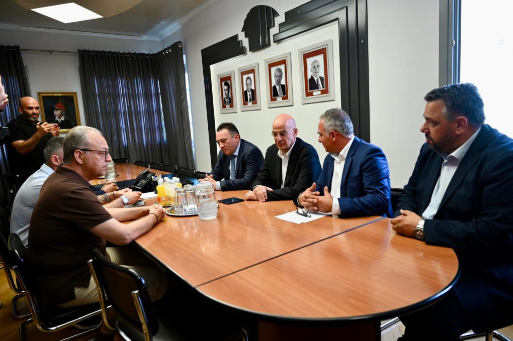 Παρουσία ΥΕΘΑ Ν. Δένδια στα εγκαίνια του Κέντρου Διακλαδικής Εκπαίδευσης στα Μη Επανδρωμένα Αεροχήματα, στην Τρίπολη