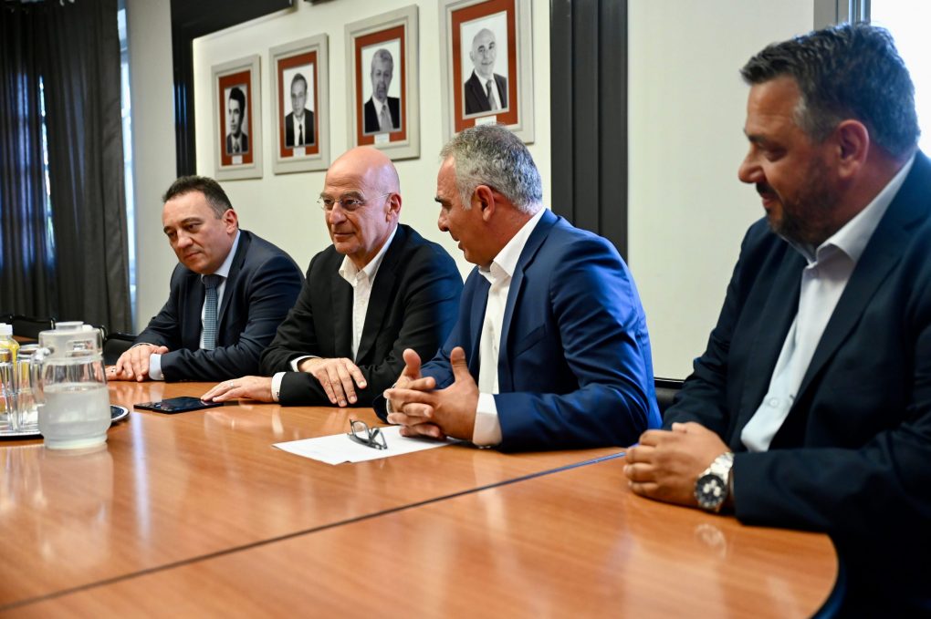 Παρουσία ΥΕΘΑ Ν. Δένδια στα εγκαίνια του Κέντρου Διακλαδικής Εκπαίδευσης στα Μη Επανδρωμένα Αεροχήματα, στην Τρίπολη