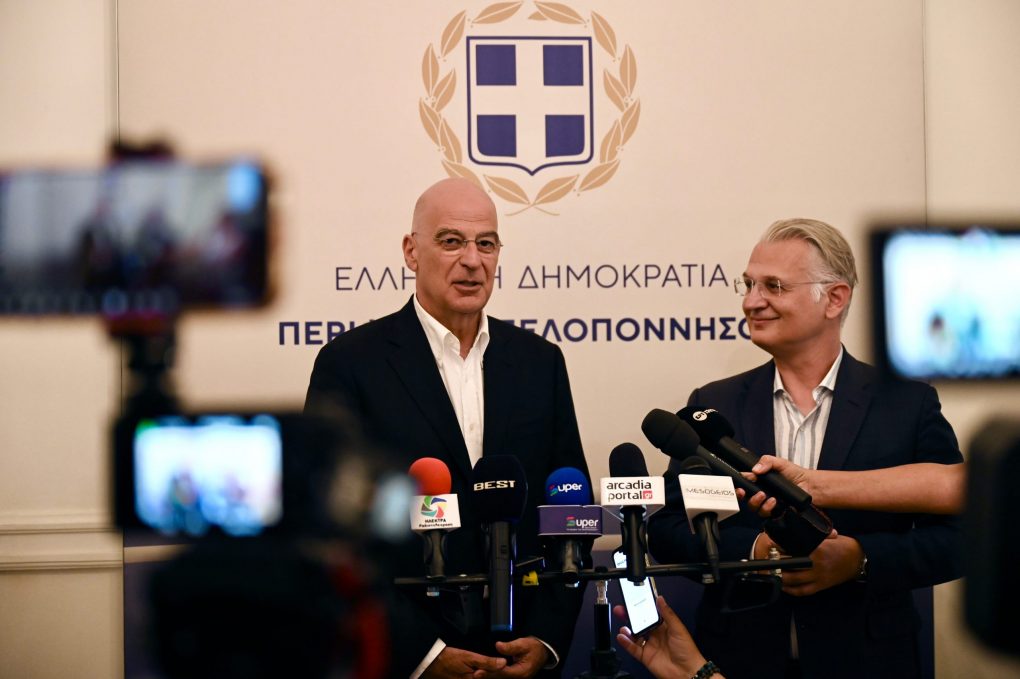 Παρουσία ΥΕΘΑ Ν. Δένδια στα εγκαίνια του Κέντρου Διακλαδικής Εκπαίδευσης στα Μη Επανδρωμένα Αεροχήματα, στην Τρίπολη