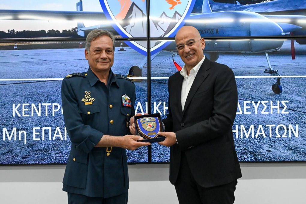 Παρουσία ΥΕΘΑ Ν. Δένδια στα εγκαίνια του Κέντρου Διακλαδικής Εκπαίδευσης στα Μη Επανδρωμένα Αεροχήματα, στην Τρίπολη