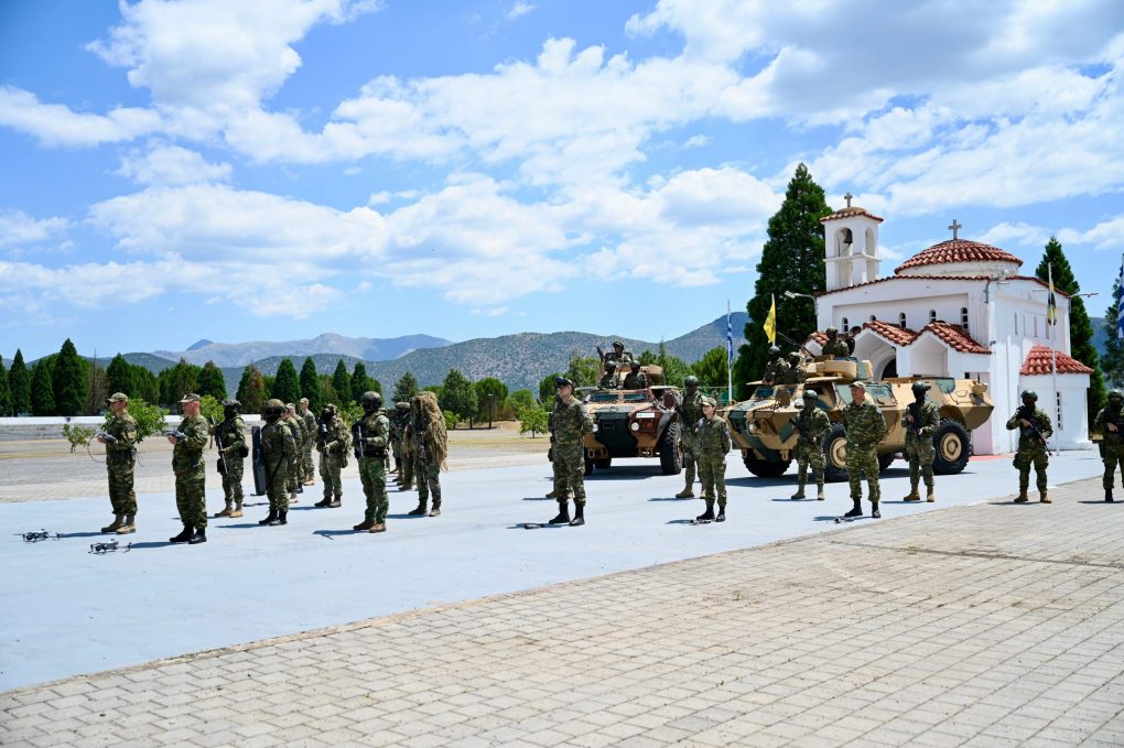 Παρουσία ΥΕΘΑ Ν. Δένδια στα εγκαίνια του Κέντρου Διακλαδικής Εκπαίδευσης στα Μη Επανδρωμένα Αεροχήματα, στην Τρίπολη